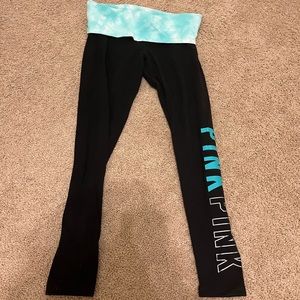 VS Pink Yoga Leggings